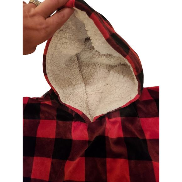 The Comfy Original Sherpa Lined Microfiber Fleece Wearable Blanket One Size - Picture 4 of 5